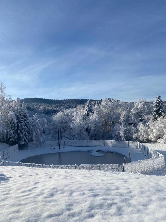 Domki U Gretka Lutowiska Bagian luar foto
