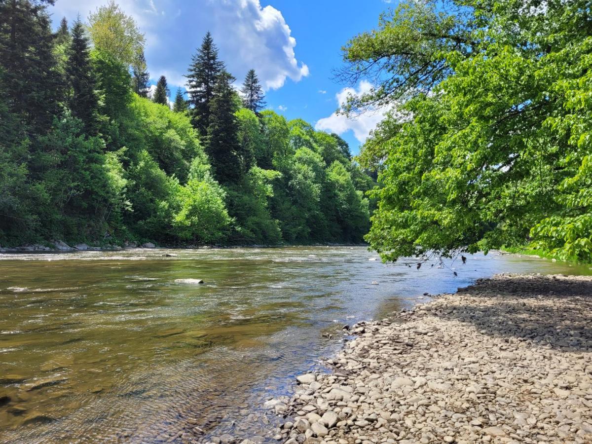Domki U Gretka Lutowiska Bagian luar foto