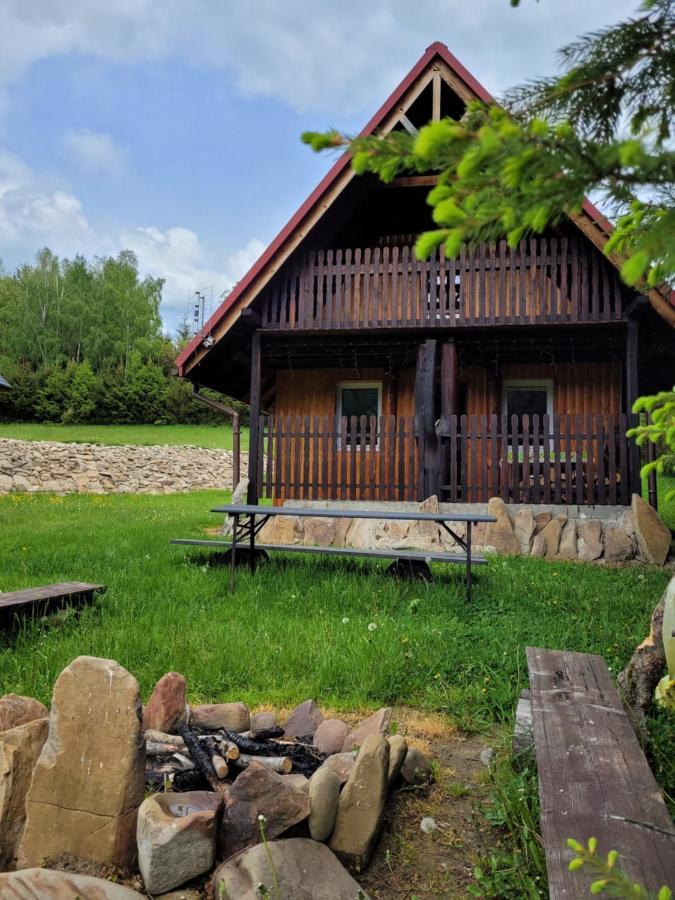 Domki U Gretka Lutowiska Bagian luar foto